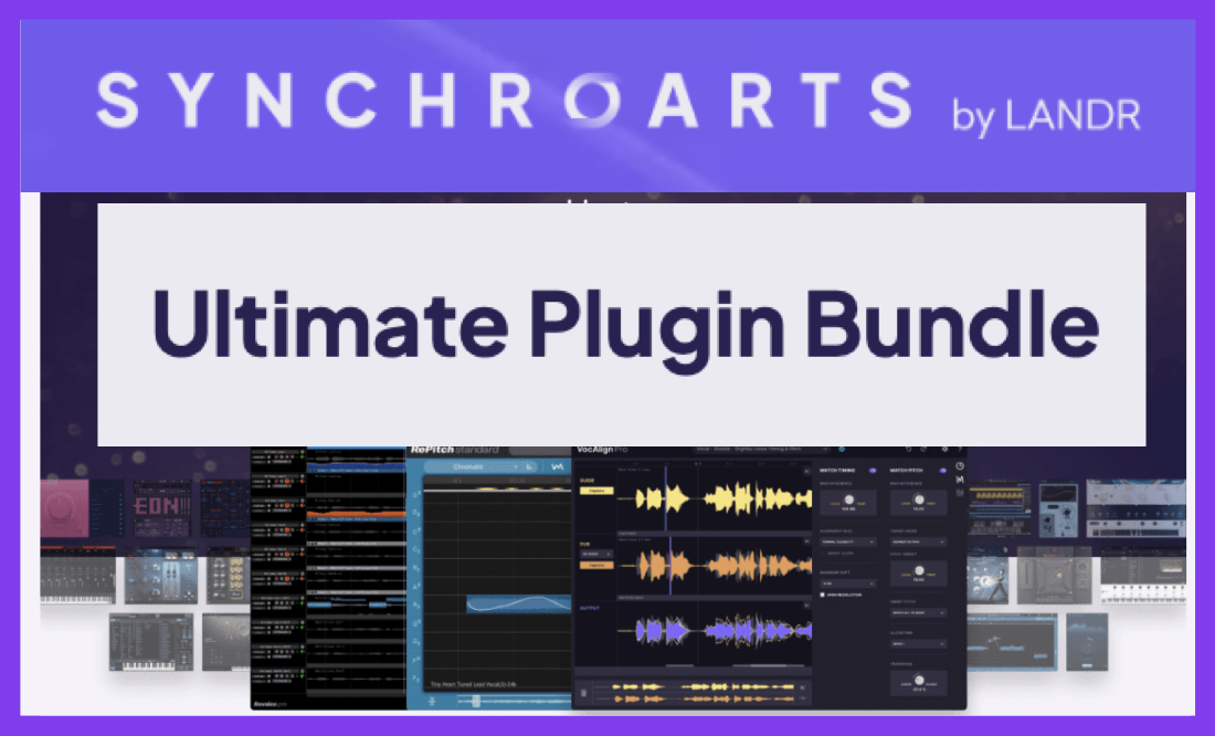 SynchroArts Landr - "ULTIMATE Bundle" ! VocAlign 6 PRO+ReVoice PRO 5 +7More!!